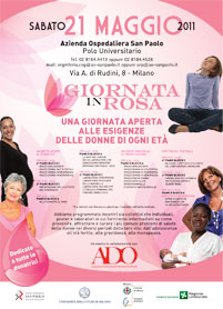Giornata in Rosa - Sabato 21 Maggio 2011 - Azienda Ospedaliera San Paolo